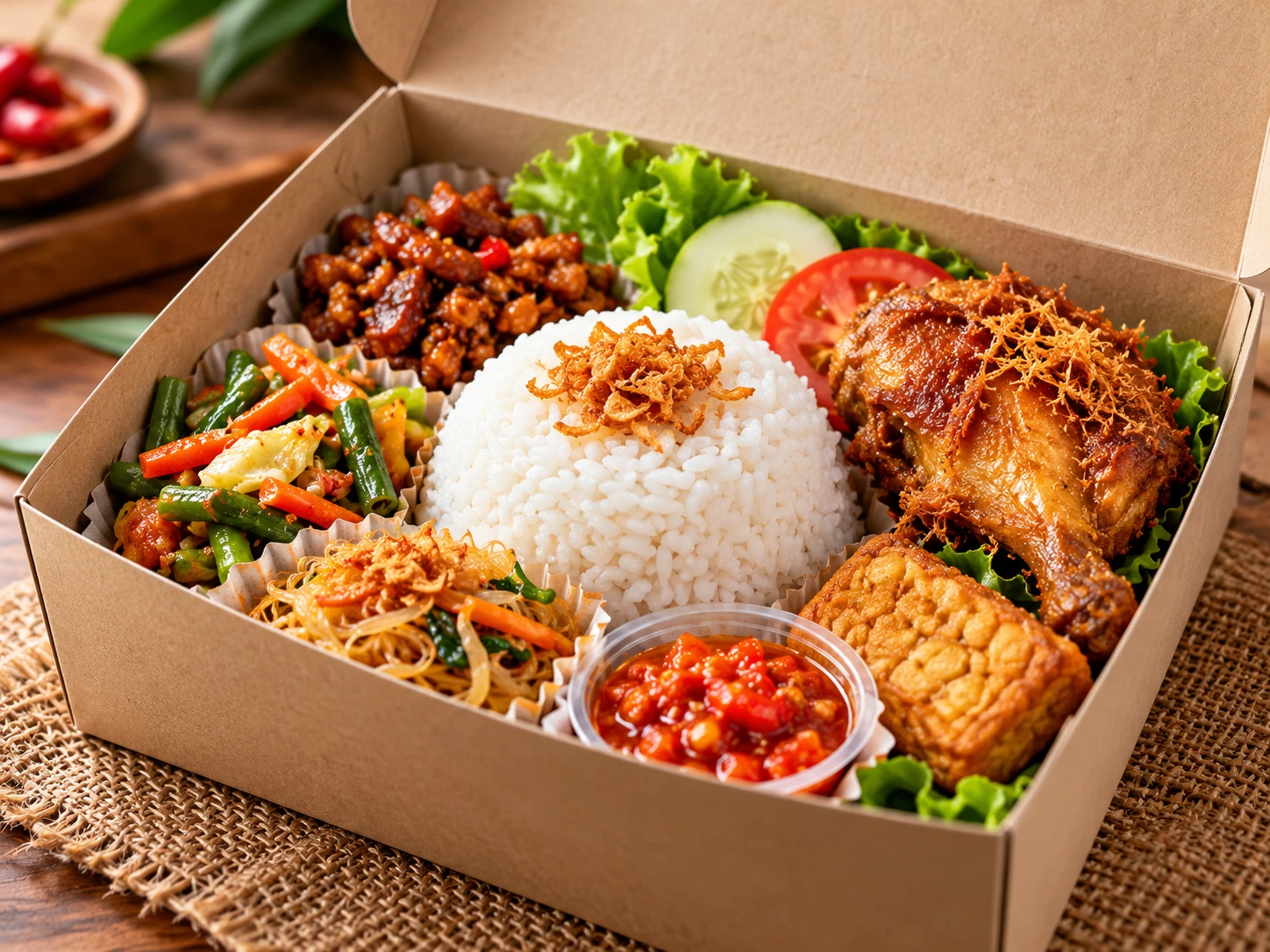NASI BOX WARUNG BENGAWAN
